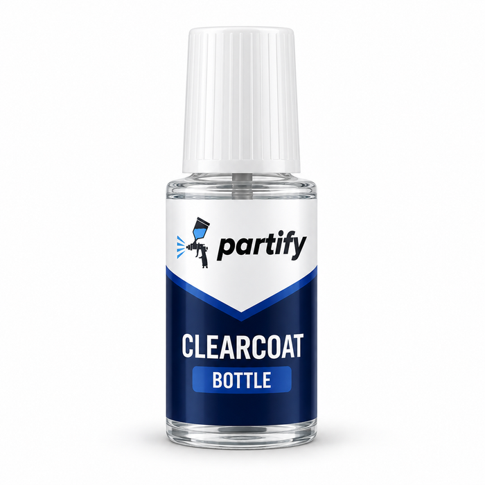 Partify Clearcoat Bottle product mockup
