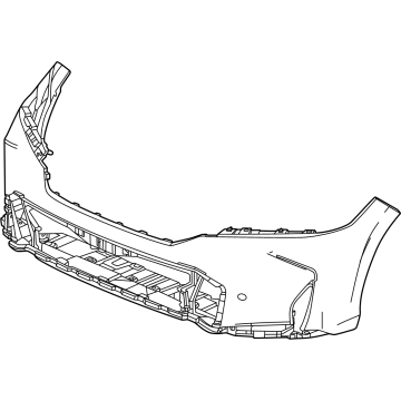 Honda Civic Front Bumper Hybrid Sport Touring - HO1000337