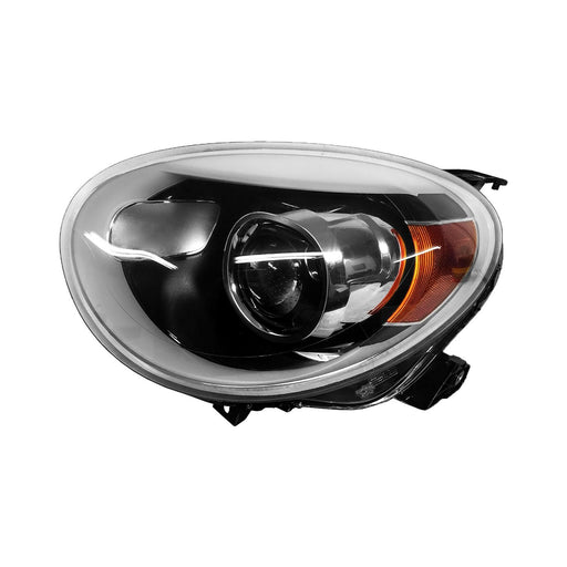 2016-2022 Fiat 500X Driver Side Headlight Assembly - FI2502102-Partify-Painted-Replacement-Body-Parts