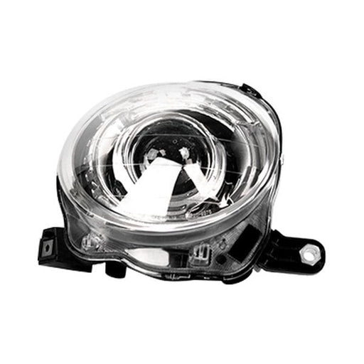 2012-2018 Fiat 500 Passenger Side Headlight Assembly Type 1 W/O Trim Composite - FI2503100-Partify-Painted-Replacement-Body-Parts
