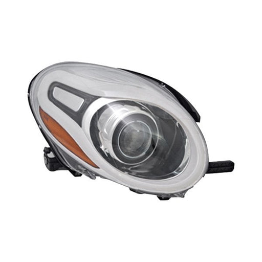 2014-2017 Fiat 500L Passenger Side Headlight Lens Housing - FI2519100-Partify-Painted-Replacement-Body-Parts