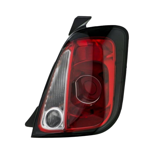2013-2019 Fiat 500 Passenger Side Tail Light Housing W/ Trim Includes Lens - FI2819102-Partify-Painted-Replacement-Body-Parts