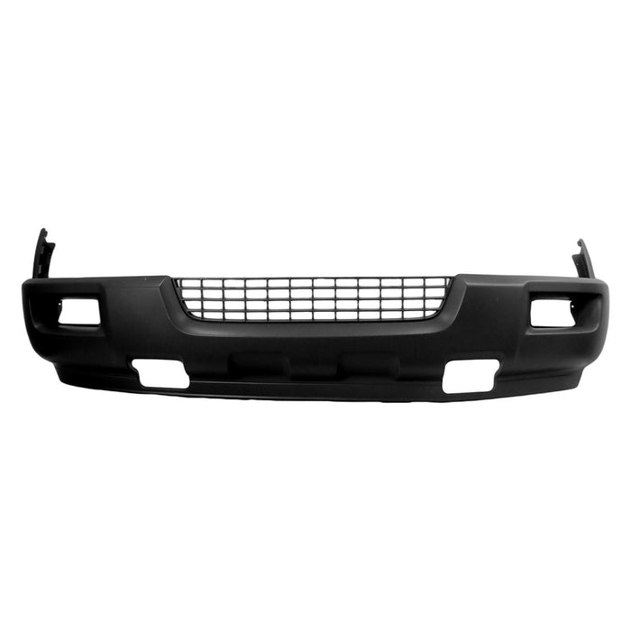 2004-2005 Ford Expedition Eddie Bauer Front Lower Bumper W/Integral Valance Panel Smooth Finish Recycled Partial Bumper - FO1015102-Partify-Painted-Replacement-Body-Parts