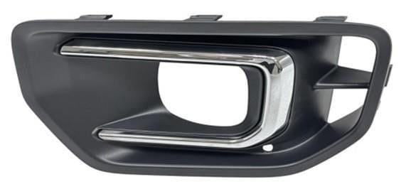 2024 Ford Ranger Lariat/XLT Front Driver Side Bumper Insert Fog Lamp Bezel W/Fog Lamps Chrome - FO1038243-Partify-Painted-Replacement-Body-Parts