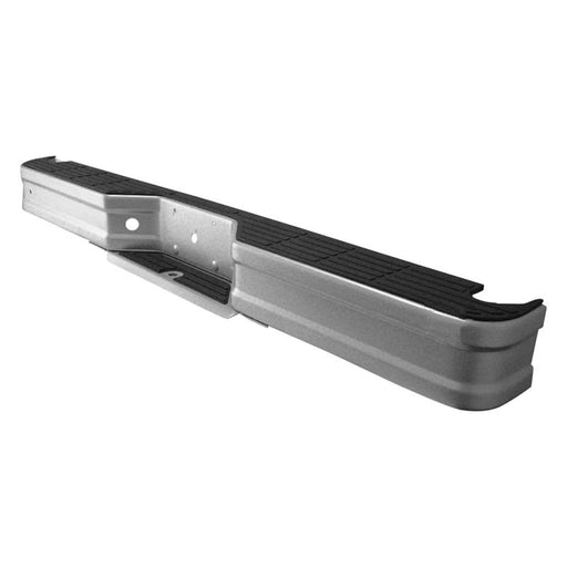 1992-1996 Ford F-150 Rear Bumper Assembly Includes Pads/Brackets/Hardware/Lic. Lamp - FO1101127-Partify-Painted-Replacement-Body-Parts
