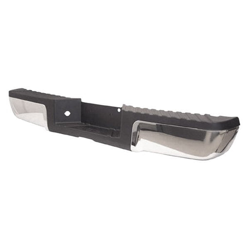 2008-2016 Ford F-250 Super Duty/F-350 Super Duty Rear Bumper Assembly W/ Rear Pad W/O Rear Object Sensors W/L/Lamps Chrome - FO1103148-Partify-Painted-Replacement-Body-Parts