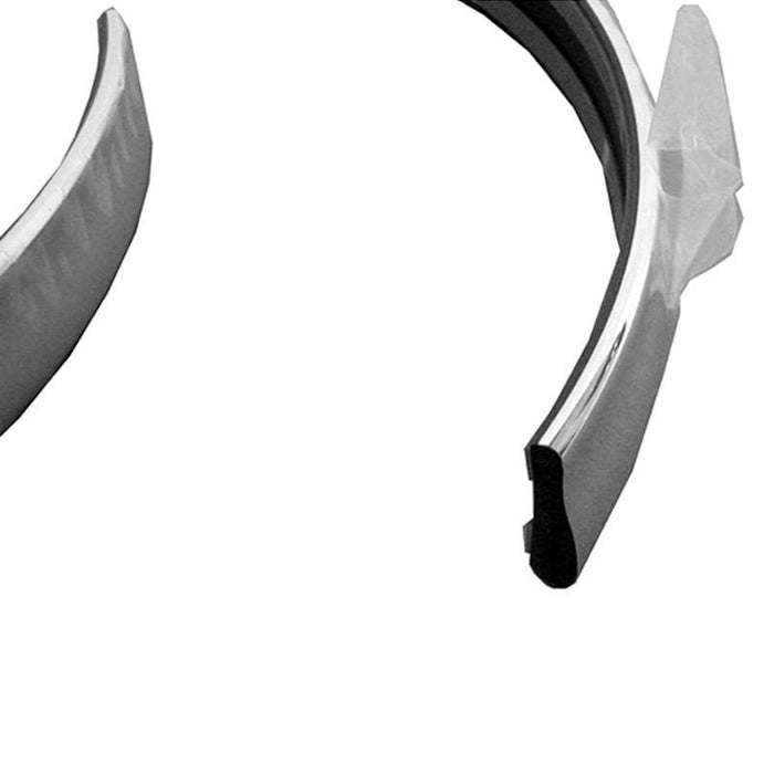 1995-1997 Lincoln Town Car Rear Bumper Impact Strip Upper Bright - FO1157232-Partify-Painted-Replacement-Body-Parts