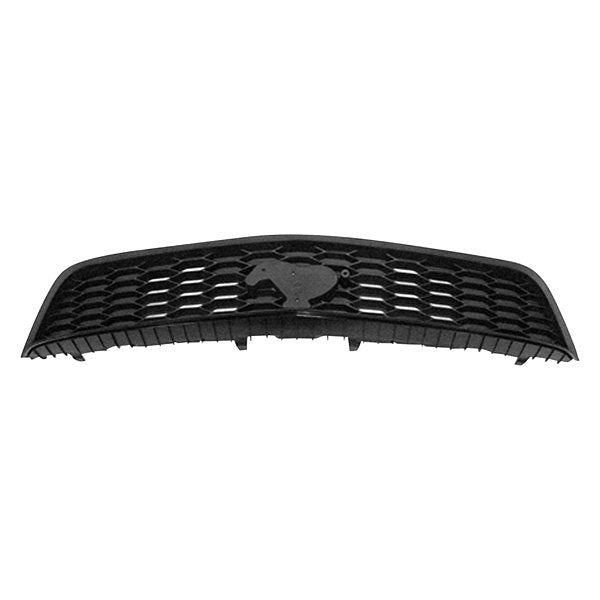 2010-2012 Ford Mustang Grille Black Base Model - FO1200520-Partify-Painted-Replacement-Body-Parts