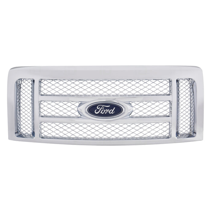 2010-2012 Ford F-150 Lariat/Lariat Limited Grille W/Chrome Pkg Assembly - FO1200576-Partify-Painted-Replacement-Body-Parts