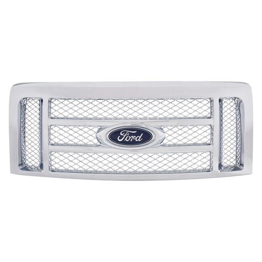 2010-2012 Ford F-150 Lariat/Lariat Limited Grille W/Chrome Pkg Assembly - FO1200576-Partify-Painted-Replacement-Body-Parts