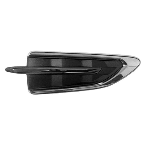 2017-2019 Ford Escape Front Passenger Side Fender Insert Vent Mldg Chrome - FO1267101-Partify-Painted-Replacement-Body-Parts