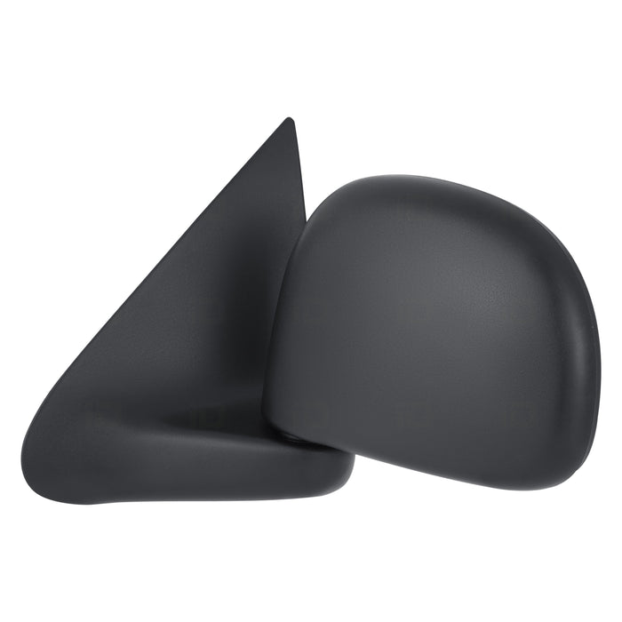 1997-2002 Ford F-150 Driver Side Door Mirror Manual Rectangular Style Paint To Match To 2/11/02 Assembly - FO1320132-Partify-Painted-Replacement-Body-Parts