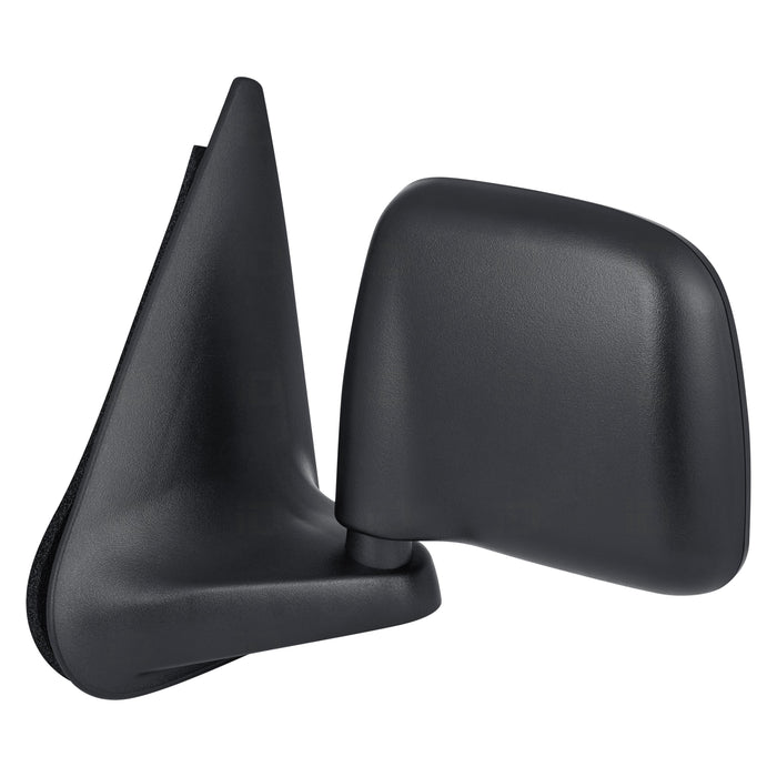 1993-2005 Ford Ranger/Mazda B2300/B2500/B3000/B4000 Base/Base/SX/SX Driver Side Door Mirror Manual Post Mount Paddle Design Assembly - FO1320156-Partify-Painted-Replacement-Body-Parts