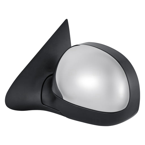 1997-2002 Ford F-150 Driver Side Door Mirror Manual Contour Type To 2-11-02 W/Chrome Cover Assembly - FO1320188-Partify-Painted-Replacement-Body-Parts