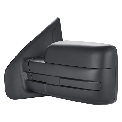 2009-2010 Ford F-150 Driver Side Door Mirror Standard Type Manual Textured Assembly - FO1320347-Partify-Painted-Replacement-Body-Parts