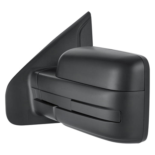 2009-2010 Ford F-150 Driver Side Door Mirror Standard Type Power W/O Puddle Lamp Non-Heated Textured Assembly - FO1320348-Partify-Painted-Replacement-Body-Parts