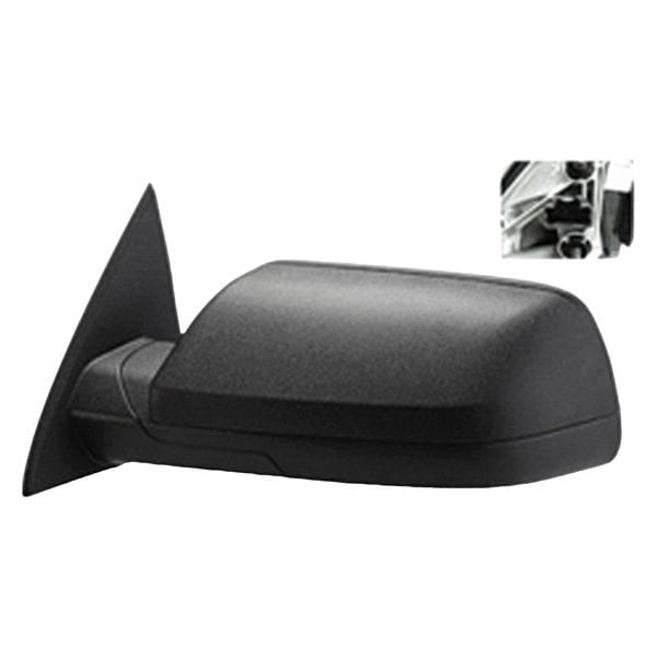 2009-2012 Ford Flex Driver Side Door Mirror Power Non-Heated W/Cover Textured Assembly - FO1320358-Partify-Painted-Replacement-Body-Parts