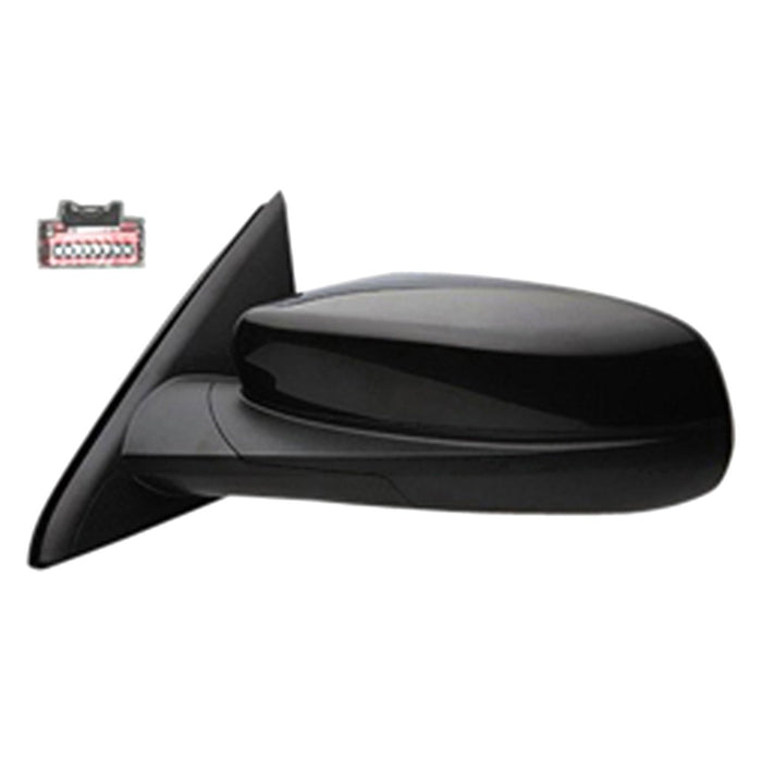 2010-2011 Ford Taurus SEL Driver Side Door Mirror Power Heated W/Puddle Lamp W/O Auto Dimming Assembly - FO1320362-Partify-Painted-Replacement-Body-Parts