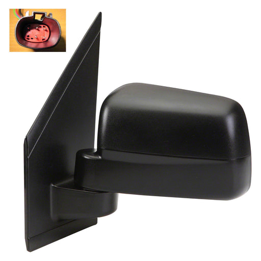 2010-2011 Ford Transit Connect Driver Side Door Mirror Power Heated To 10-4-10 Assembly - FO1320380-Partify-Painted-Replacement-Body-Parts