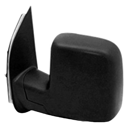 2010-2017 Ford E-150/E-250/E-350 Super Duty Driver Side Door Mirror Sail Type Manual W/Integrated Spotter Textured Assembly - FO1320395-Partify-Painted-Replacement-Body-Parts