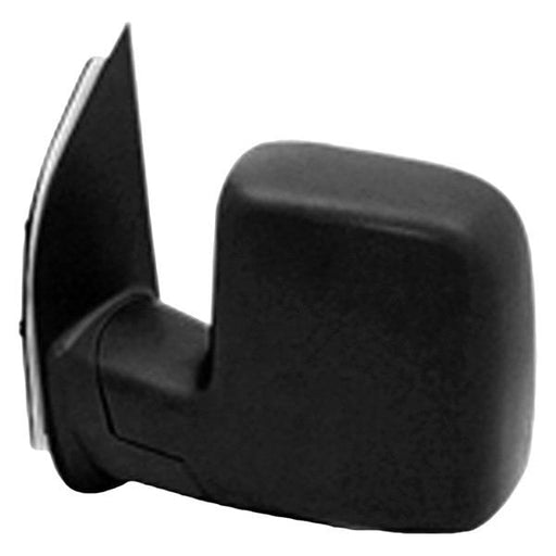 2010-2017 Ford E-150/E-250/E-350 Super Duty Driver Side Door Mirror Sail Type Power W/Integrated Spotter Textured Assembly - FO1320396-Partify-Painted-Replacement-Body-Parts
