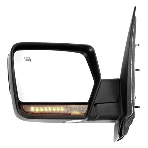 2011 Ford Expedition Driver Side Door Mirror Power Heated W/Memory Manual Folding Textured Assembly - FO1320399-Partify-Painted-Replacement-Body-Parts