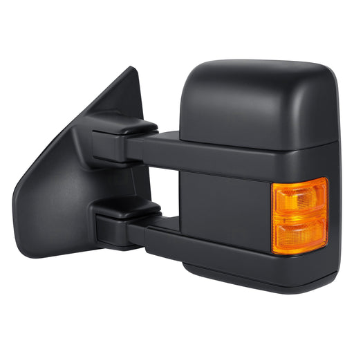 2013-2014 Ford F-150 Driver Side Door Mirror Power Heated Telescopic Textured Assembly - FO1320479-Partify-Painted-Replacement-Body-Parts