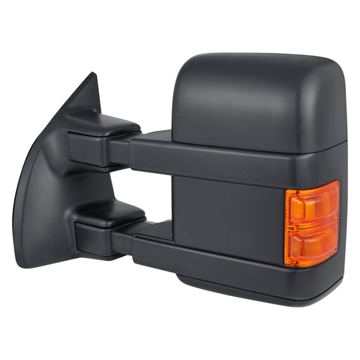 2009-2012 Ford F-250 Super Duty/F-350 Super Duty Driver Side Door Mirror Pwr Telescoping Pwr-Folding Heated W/O Memory Textured Assembly - FO1320487-Partify-Painted-Replacement-Body-Parts