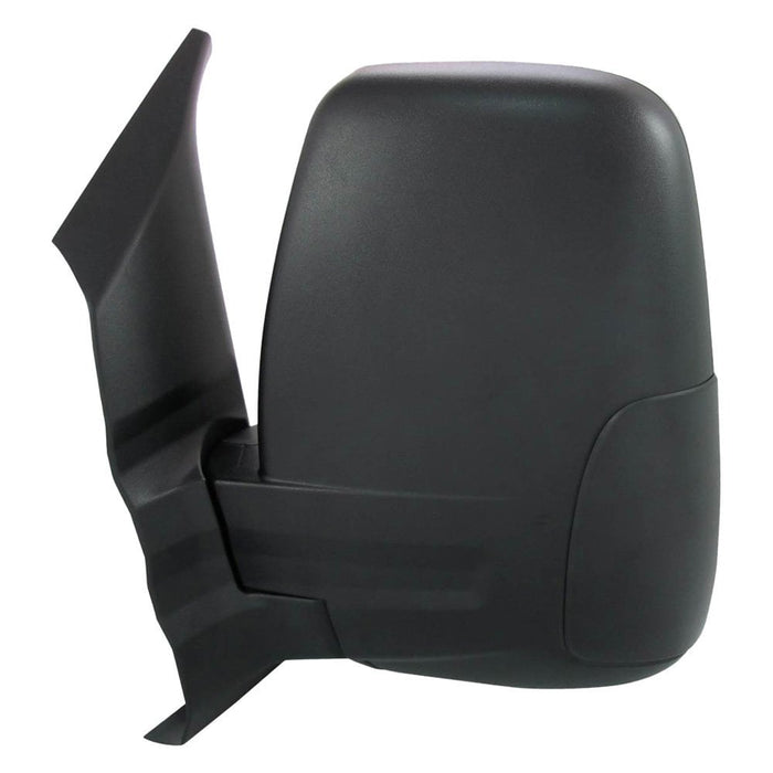 2018-2019 Ford Transit-150/Transit-250/Transit-350/Transit-350 HD Driver Side Door Mirror Power Non-Heated Short Arm Medium/High Roof W/Cover Textured Assembly - FO1320600-Partify-Painted-Replacement-Body-Parts