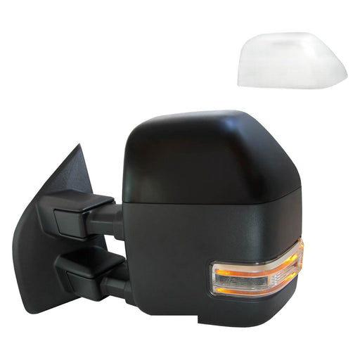 2017-2020 Ford F-250 Super Duty/F-350 Super Duty Driver Side Door Mirror Power Pwr-Telescoping W/Blis W/O S/V Camera Chrome - FO1320614-Partify-Painted-Replacement-Body-Parts