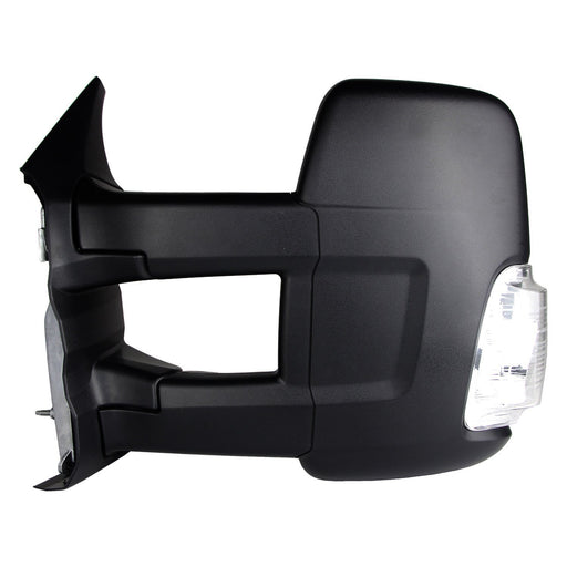 2015-2017 Ford Transit-150/Transit-250/Transit-350/Transit-350 HD Driver Side Door Mirror Power Heated Medium Roof/High Roof Textured Assembly - FO1320630-Partify-Painted-Replacement-Body-Parts