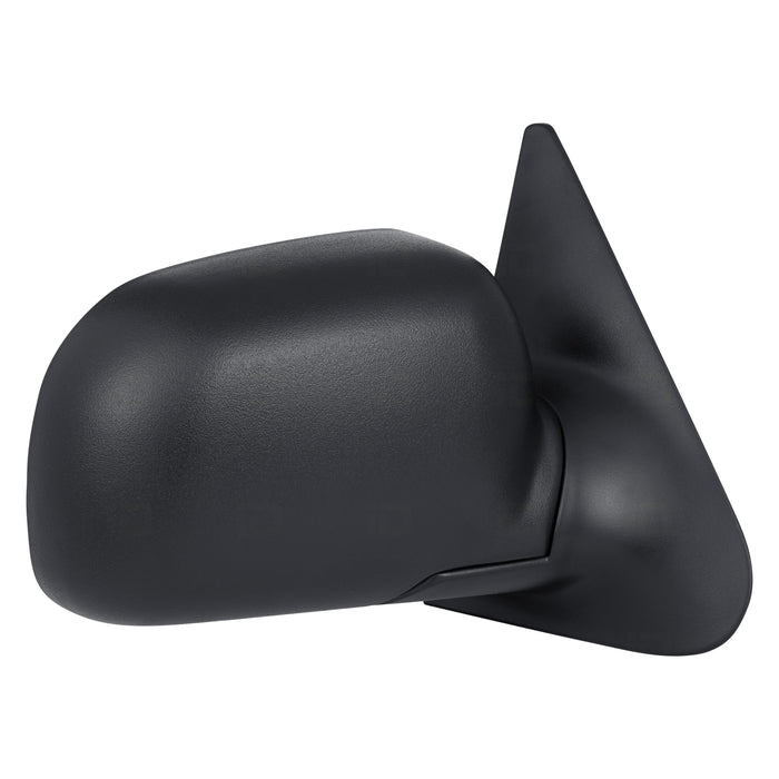 1996-2005 Ford Ranger Edge/EV/FX4/Postal/Sport/STX/Tremor/XL/XLT/Mazda B2300/B2500/B3000/B4000 SE Passenger Side Door Mirror Manual Folding Design Textured Assembly - FO1321165-Partify-Painted-Replacement-Body-Parts