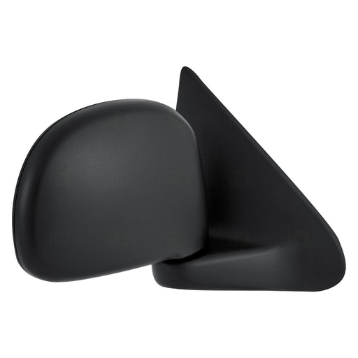 2002-2004 Ford F-150/F-150 Heritage Passenger Side Door Mirror From 2-12-02 Rectanular Style Assembly - FO1321272-Partify-Painted-Replacement-Body-Parts