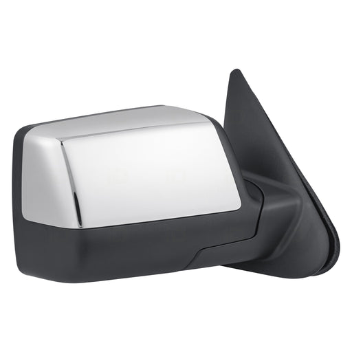 2006-2007 Ford Ranger Passenger Side Door Mirror Power Chrome Assembly - FO1321289-Partify-Painted-Replacement-Body-Parts