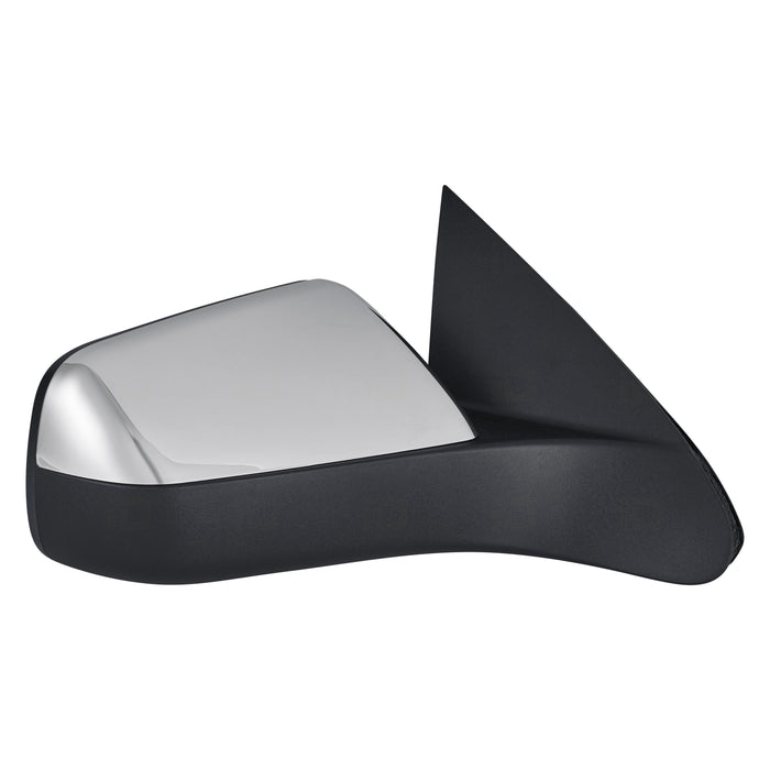 2008-2011 Ford Focus Passenger Side Door Mirror Power Heated W/Cover Chrome Assembly - FO1321319-Partify-Painted-Replacement-Body-Parts