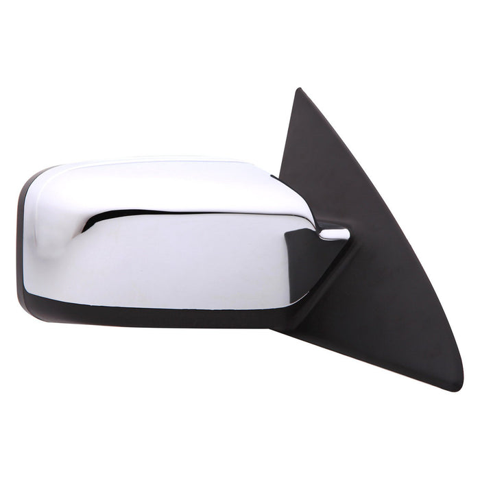 2006-2010 Lincoln MKZ/Zephyr Passenger Side Door Mirror Power Heated W/O Blis W/Chrome Cap Assembly - FO1321322-Partify-Painted-Replacement-Body-Parts