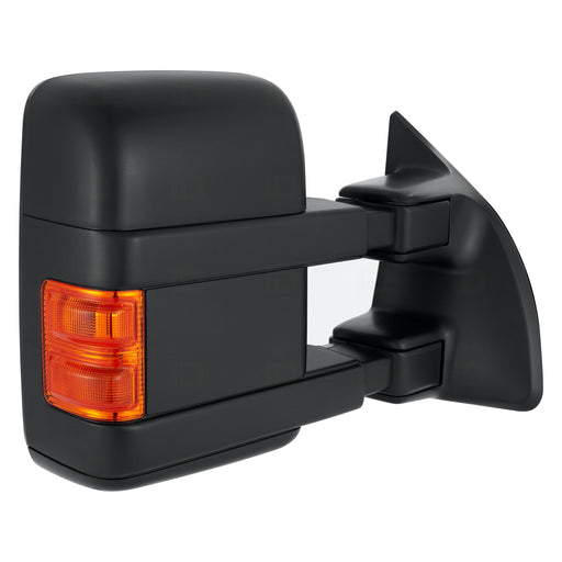 2009-2010 Ford F-250 Super Duty/F-350 Super Duty Passenger Side Door Mirror Power Heated Manual Telescoping W/Signal & Clearance Lamp Assembly - FO1321342-Partify-Painted-Replacement-Body-Parts