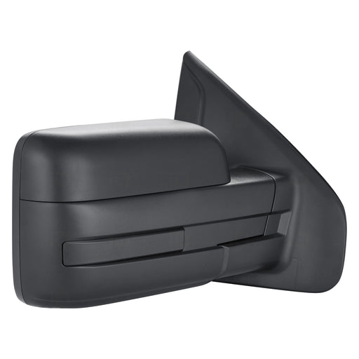 2009-2010 Ford F-150 Passenger Side Door Mirror Standard Type Manual Textured Assembly - FO1321347-Partify-Painted-Replacement-Body-Parts