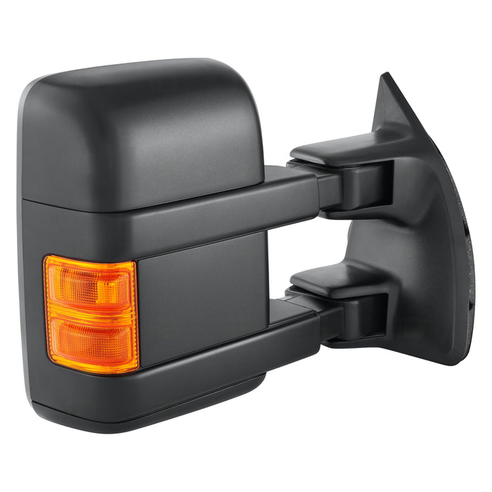 2008-2010 Ford F-250 Super Duty/F-350 Super Duty Passenger Side Door Mirror Power Heated Man Telescoping W/Signal & Clearance Lamp W/Memory Assembly - FO1321356-Partify-Painted-Replacement-Body-Parts