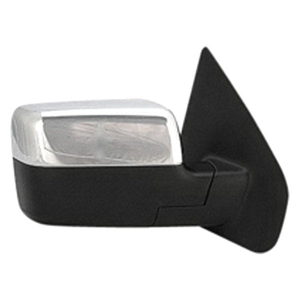 2007-2008 Ford F-150/Lincoln Mark LT Passenger Side Door Mirror Power Heated W/Signal Lamp W/Puddle Lamp W/Memory Chrome Assembly - FO1321372-Partify-Painted-Replacement-Body-Parts