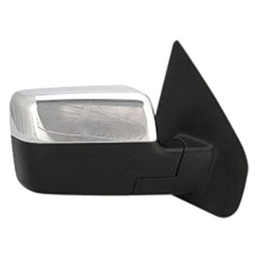 2007-2008 Ford F-150/Lincoln Mark LT Passenger Side Door Mirror Power Heated W/Signal Lamp W/Puddle Lamp W/Memory Chrome Assembly - FO1321372-Partify-Painted-Replacement-Body-Parts