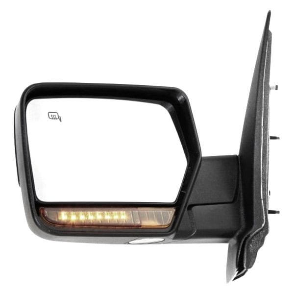 2011 Ford Expedition Passenger Side Door Mirror Power Heated W/Memory Manual Folding Textured Assembly - FO1321399-Partify-Painted-Replacement-Body-Parts