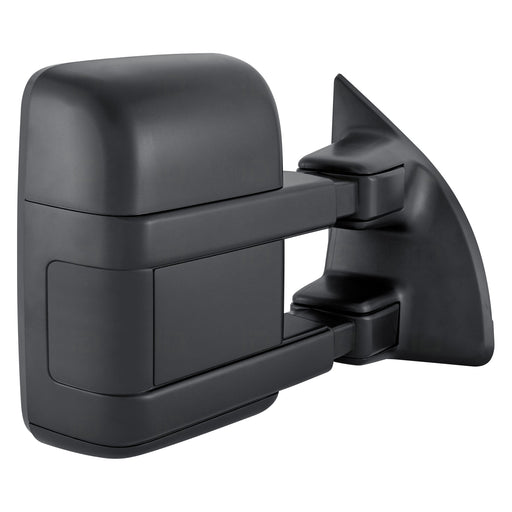 2011-2012 Ford F-250 Super Duty/F-350 Super Duty Passenger Side Door Mirror Manual Telescoping Type Textured Assembly - FO1321400-Partify-Painted-Replacement-Body-Parts