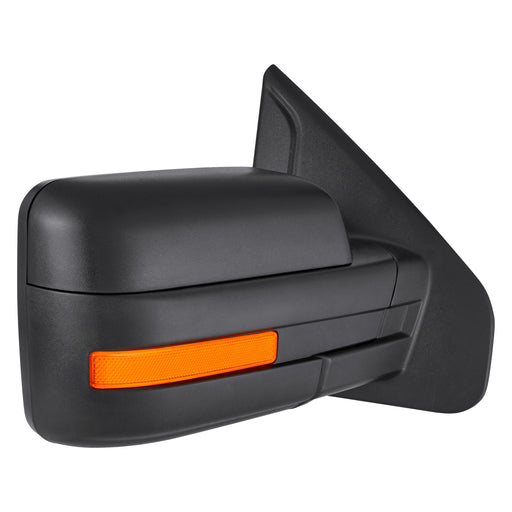 2011-2014 Ford F-150 Passenger Side Door Mirror Power Non-Heated W/O Puddle Lamp Assembly - FO1321404-Partify-Painted-Replacement-Body-Parts