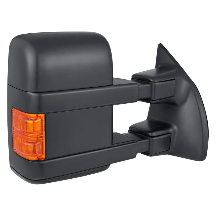 2008 Ford F-250 Super Duty/F-350 Super Duty Passenger Side Door Mirror Power Pwr Telescoping W/Memory W/O Cover Textured Assembly - FO1321426-Partify-Painted-Replacement-Body-Parts