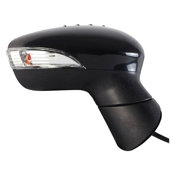 2011 Ford Fiesta Passenger Side Door Mirror To 1-12-11 Power Heated W/Signal Lamp W/Blind Spot Assembly - FO1321457-Partify-Painted-Replacement-Body-Parts