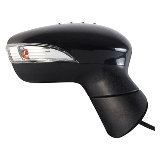 2011 Ford Fiesta Passenger Side Door Mirror To 1-12-11 Power Heated W/Signal Lamp W/Blind Spot Assembly - FO1321457-Partify-Painted-Replacement-Body-Parts