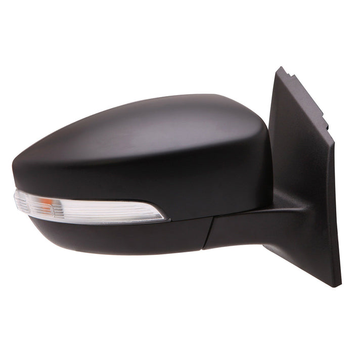2012-2014 Ford Focus SE/SE Plus/SEL Passenger Side Door Mirror Non-Heated W/Cover Assembly - FO1321463-Partify-Painted-Replacement-Body-Parts