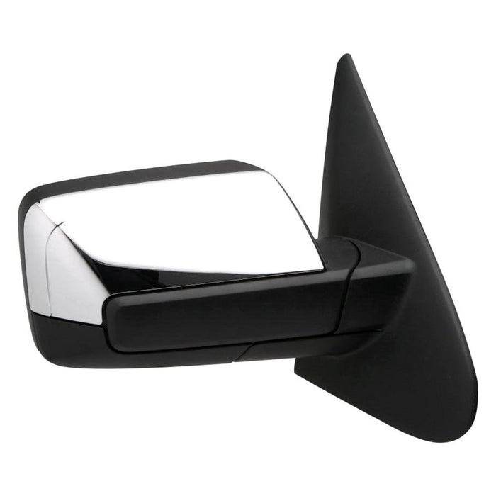 2015-2017 Ford Expedition Passenger Side Door Mirror W/P/Lamp W/Signal W/Memory Pwr-Folding W/Blis Chrome Assembly - FO1321507-Partify-Painted-Replacement-Body-Parts