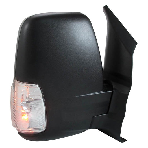 2015-2017 Ford Transit-150/Transit-250/Transit-350/Transit-350 HD Passenger Side Door Mirror Power Heated Medium Roof/High Roof Assembly - FO1321552-Partify-Painted-Replacement-Body-Parts